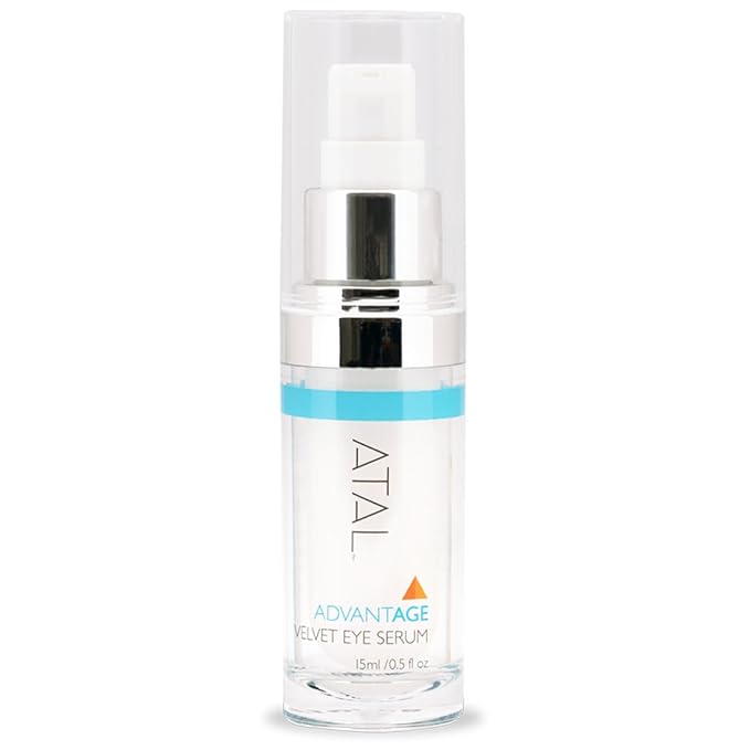 – Advantage Velvet Eye Serum, Reduce Eye Puffiness, Dark Circles, Anti Aging Eye Cream, Firms, Hydrated, Haloxyl, Eyeliss, Matrixyl 3000, Hyaluronic Acid, Non Greasy, Fragrance Free (0.5 oz.)-VivaGrace Women