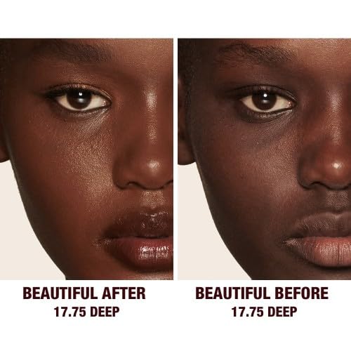 Charlotte Tilbury Beautiful Skin Medium to Full Coverage Radiant Concealer with Hyaluronic Acid – 17.75 Deep-VivaGrace Women