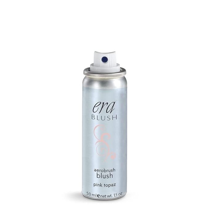 ERA Beauty spray makeup, BLUSH - Pink Topaz, 1.5 ounce, professional spray on cosmetics by Era Beauty-VivaGrace Women