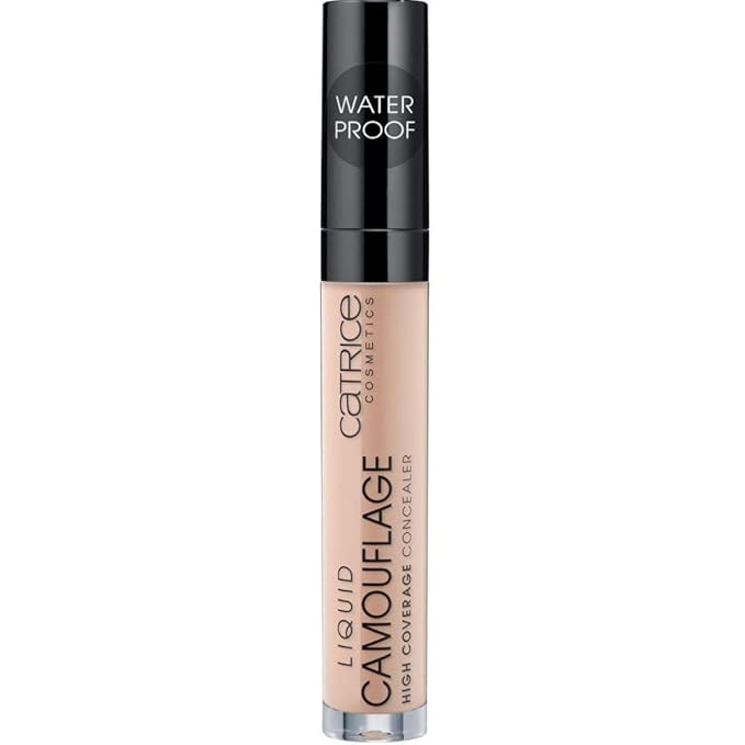 Catrice Liquid Camouflage High Coverage Concealer, Concealer Pen, Lasts 12 Hours, No.020 Light Beige, Nude for Combination Skin, for Blemished Skin, Long Lasting, Vegan, Oil-Free, Waterproof (5ml)-VivaGrace Women