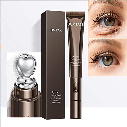 Eye Electro Vibro Purifying Cream Caviar Nettoyante Anti-Aging Removes Dark Circles Sodium Hyaluronate-VivaGrace Women