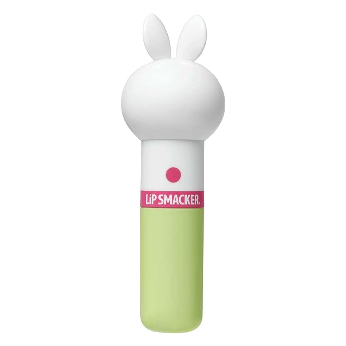 Lip Smacker Lippy Pals Bunny Rabbit, Flavored Moisturizing & Smoothing Soft Shine Lip Balm, Hydrating & Protecting Fun Tasty Flavors, Cruelty-Free & Vegan - Hoppy Carrot Cake-VivaGrace Women