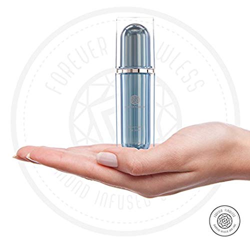 Forever Flawless Diamond Infused Eye Serum. Blue Diamond Eye Serum Formulated to Diminish Puffiness, Bags, Dark Circles, Wrinkles, and Fine-Lines around the Eyes.-VivaGrace Women