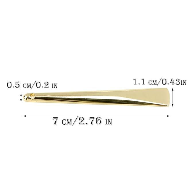 AKOAK 4 Pieces Metal Makeup Spatula, Makeup Spoon/Applicator, Reusable Mask Spoon for Creams, Blends, Lotions, Skin Creams, Moisturizers, Home Salons-VivaGrace Women