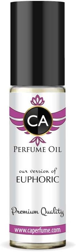 CA Perfume Impression of Euphoric for women Fragrance Body Oils Alcohol-Free Roll-On 0.3 Fl Oz/10 ml-VivaGrace Women