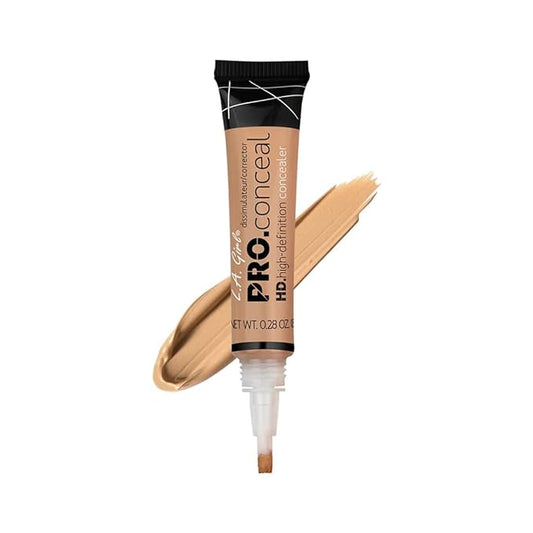 L.A. Girl Pro Concealer, Medium Beige, 0.28 Oz (LAX-GC978-A)-VivaGrace Women