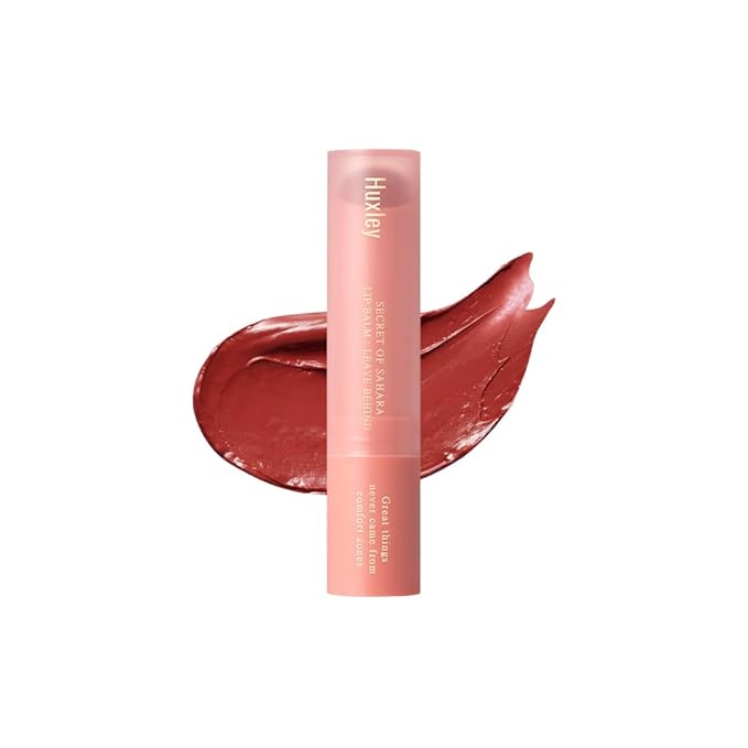 Huxley LIP BALM ; LEAVE BEHIND (6. TERRACOTTA BRICK)-VivaGrace Women
