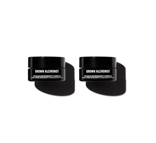 Grown Alchemist Moisturizing Antioxidant Lip Balm DUO pack: (2x15ml)-VivaGrace Women