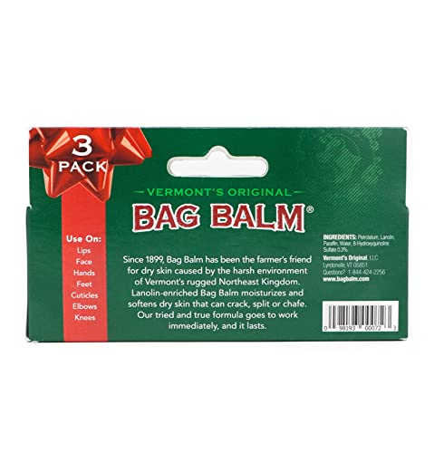 Bag Balm Skin Moisturizer Mini Tin Gift Box (Set of 3)-VivaGrace Women
