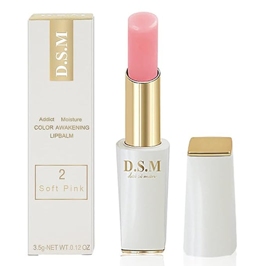 Lip Balm Hydrating Lip Conditioner Soothing Moisturize Lip Care Lip Butter 0.12 OZ Soft Pink-VivaGrace Women