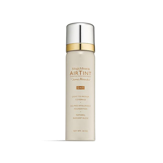 Jerome Alexander MagicMinerals AirTint Tinted Moisturizer AirBrush Spray Light Shade | Tinted Moisturizer Spray with Anti-Aging Ingredients-VivaGrace Women
