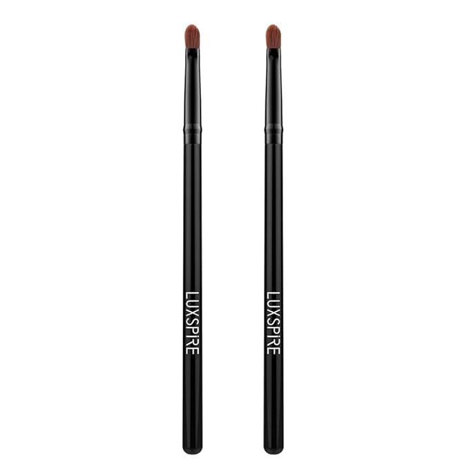 Luxspire Lip Brush Concealer Brushes 2 Pieces, Lipstick Gloss Brushes Applicators Eyeshadow Lip Liner Makeup Brush Cosmetics Make Up Tools, Small Make Up Brushes-VivaGrace Women