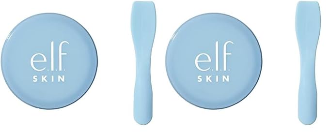 e.l.f. SKIN Holy Hydration! Lip Mask, Hydrating Lip Mask For A Softer & Smoother Pout, Infused With Hyaluronic Acid, Non-Sticky, Vegan & Cruelty-Free (Pack of 2)-VivaGrace Women