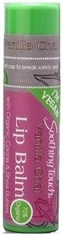 SOOTHING TOUCH LIP BALM,VEGAN,VANL CHAI, .25 OZ-VivaGrace Women