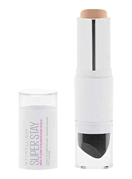 Maybelline New York Super Stay Foundation Stick for Normal To Oily Skin, Nude Beige, 0.25 Ounce-VivaGrace Women
