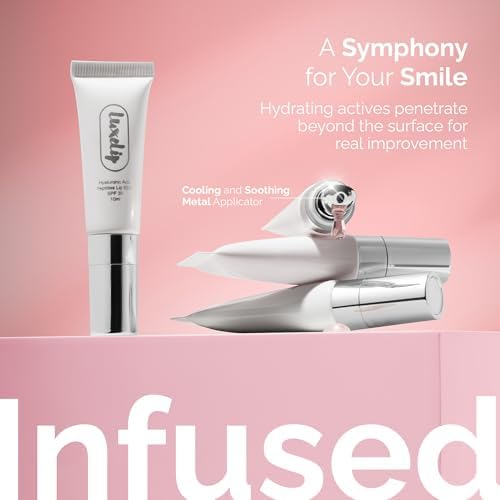 Tinted Lip Balm Elixir for OIder Women, Hydrating Vegan Lip Care with Sheer Color & Moisturizing Glow – Non-Sticky Nourishing, Lip Plumping Treatment for Soft, Smooth Lips (Strawberry 10ml)-VivaGrace Women