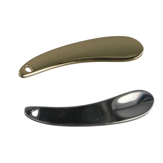 4Pcs Metal Cosmetic Spoon,Reusable Mini Zinc Alloy Facial Cream Cosmetic Spoon Applicator for Beauty Mixing Skincare Cream Lotions Eye Cream-VivaGrace Women