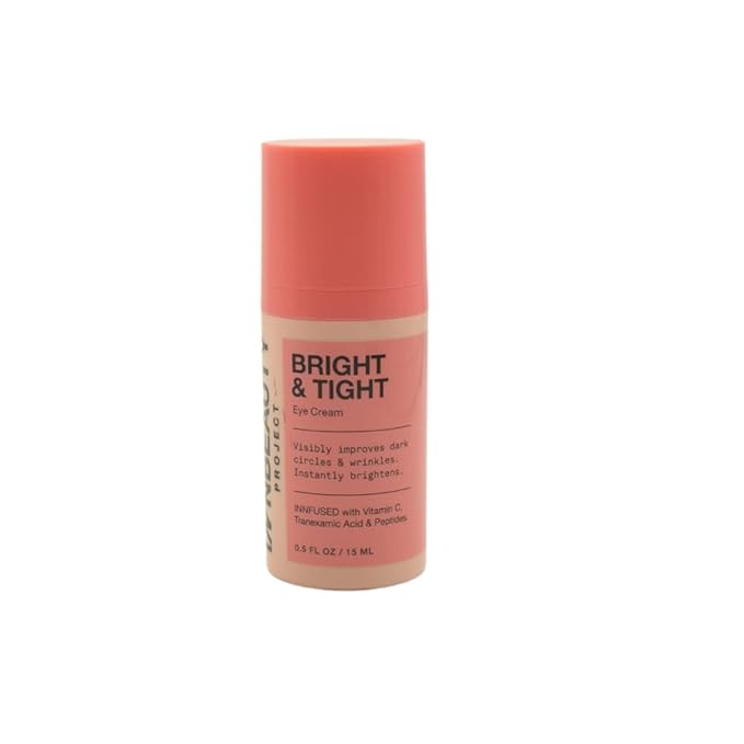 iNNBEAUTY PROJECT Bright & Tight Dark Circle Firming Eye Cream with Vitamin C & Peptides 0.5 oz / 15 mL-VivaGrace Women