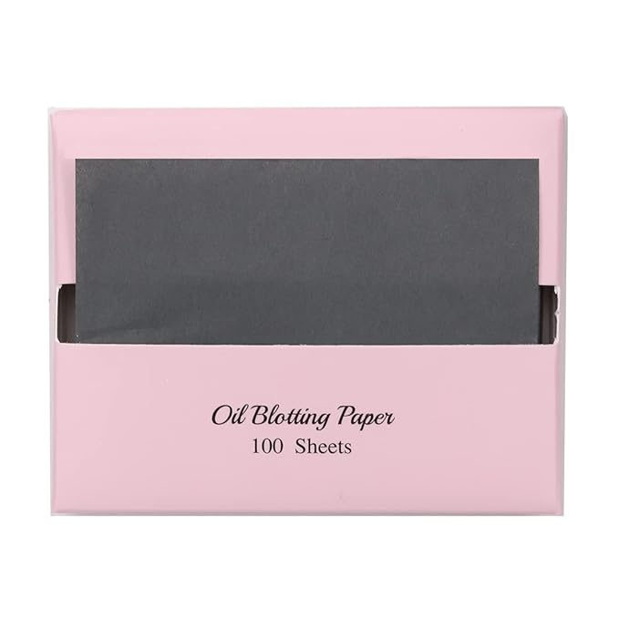 [600 Counts Refills Only] Natural Bamboo Charcoal Oil Blotting Sheets for Face with Mirror Case and Refills-VivaGrace Women