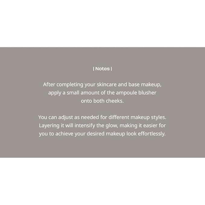 Moist Ampoule Blusher, Buildable Water-based Formula, Infused with over 50% moisture essence, no tackiness, long-lasting moisture, weightless feel (04 Lavender Flush, 20ml)-VivaGrace Women
