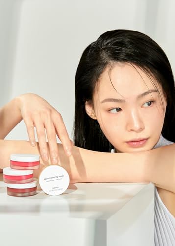 NOONI Applewine Korean Lip Tinting Butter | Natural Lip Balm with Wine Extract, Smoothing & Red Lip Mask, Exfoliator Balm for Dry Lips, Lip Treatment with Shea Butter and Vitamins, Vegan, 42 oz.-VivaGrace Women