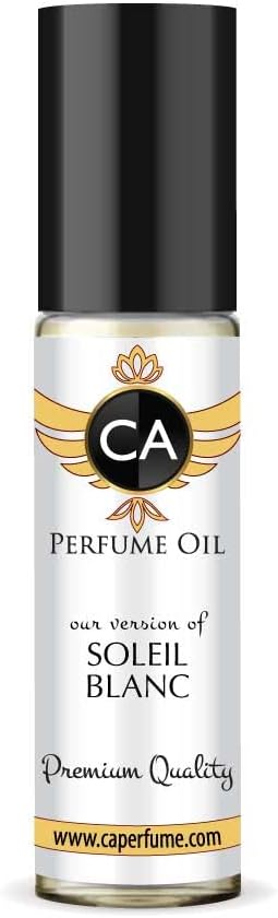 CA Perfume Impression of Soleil Blanc For Women & Men Fragrance Body Oil Roll-On 0.3 Fl Oz/10ml-VivaGrace Women