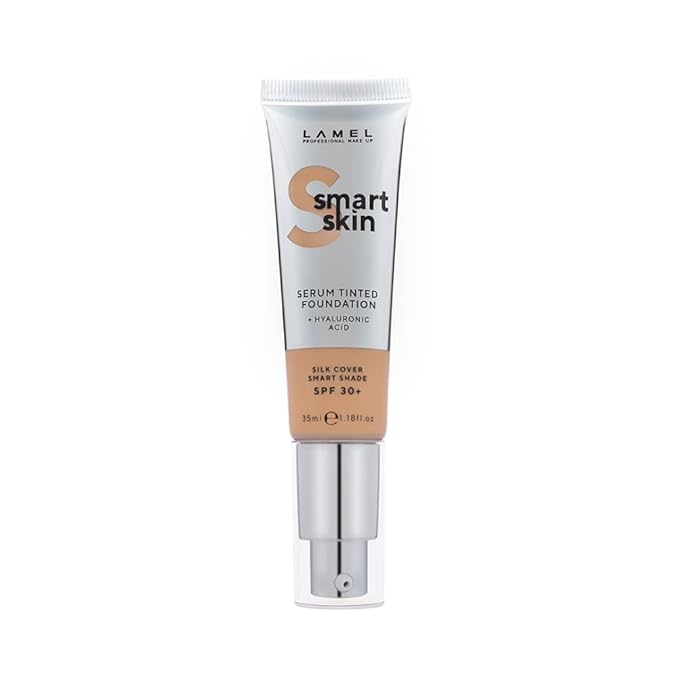 Lamel- Smart Skin Serum Tinted Foundation - 405 Latte | Smoothens skin | Weightless texture| Blurs pores | All-day wear | 35ml-VivaGrace Women