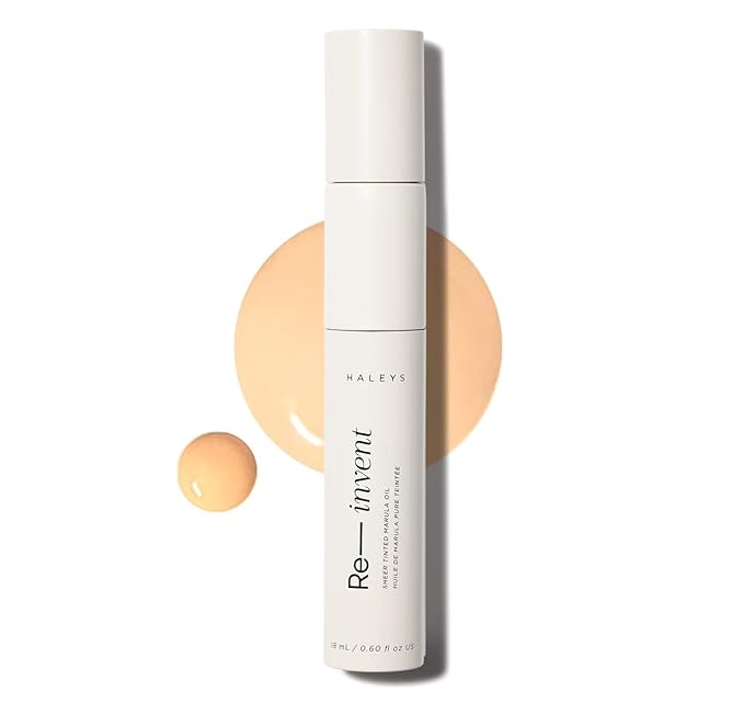 HALEYS Re-invent Sheer Tinted Marula Oil (Light Neutral), Skin Tint, Tinted BB Moisturizer, Tinted Foundation, Face Oil, Hydrate Skin, Flexible Shades, Low to Med Coverage, For All Skin Types-VivaGrace Women