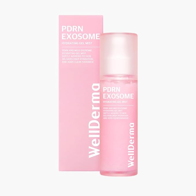WELLDERMA PDRN Exosome Gel Mist, 100ml / 3.38 fl.oz – Hydrating & Soothing Hydrogel Face Mist with Collagen, Peptides, Hyaluronic Acid, and Botanical Extracts for Daily Skincare-VivaGrace Women