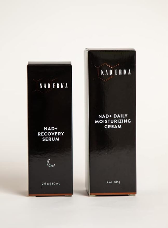 Naderma Recovery Set (NAD+ Daily Moisturizing Cream and NAD+ Recovery Serum)-VivaGrace Women