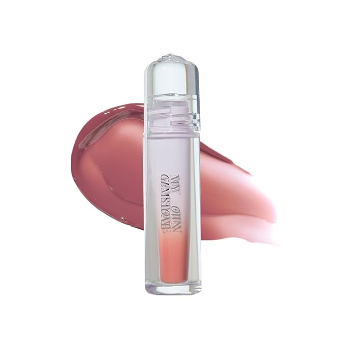 ETUDE Over Glowy Lip Stain Tint #17 Diamond Forever | Non-Sticky Vegan Lip Tint | Moisturized & Long-lasting Lip Gloss | Daily Tint for Dry Lips, Korean Makeup, K-beauty, Perfect for Gift-VivaGrace Women