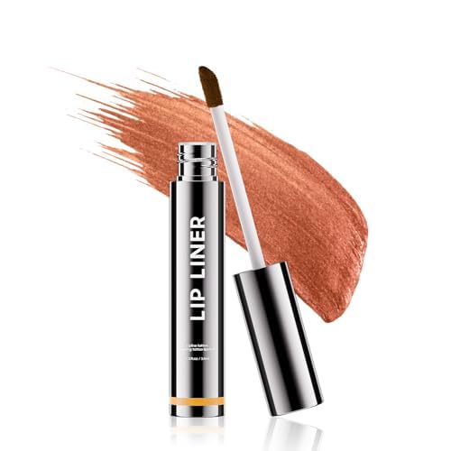 Lip Liner Stain Peel off - Waterproof & Long Lasting Peel Lip Stain Non-Stick Cup, Enhancing Complexion & Nourishing for All Skin Types, Create A Natural Lip Color (Nude, 1 Count)-VivaGrace Women