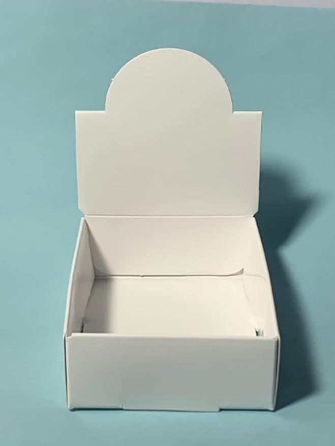 White Arched Lip Balm Tube Display Boxes (10)-VivaGrace Women