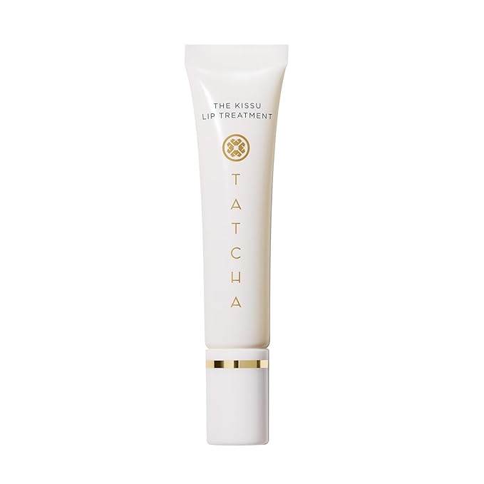 Tatcha Kissu Lip Treatment, Volume-Restoring Lip Serum for Plump, Bouncy Lips-VivaGrace Women