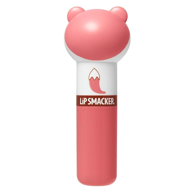 Lip Smacker Lippy Pals Fox, Flavored Moisturizing & Smoothing Soft Shine Lip Balm, Hydrating & Protecting Fun Tasty Flavors, Cruelty-Free & Vegan - Foxy Apple-VivaGrace Women