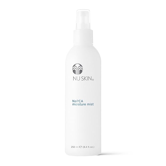 Nu Skin NaPCA Moisture Mist | Revitalizing Moisturizer & Cooling Mist with Hyaluronic Acid | Hydrating Spray for Face, Body & Hair | Sodium PCA for All Skin Types | 8 oz | 1 Pack-VivaGrace Women