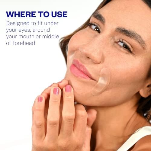 Wrinkles Schminkles Self-Dissolving Microdart Patch for Face - Target & Reduce Wrinkles, Ultimate Facial Hydration and Rejuvenation (4 pairs)-VivaGrace Women