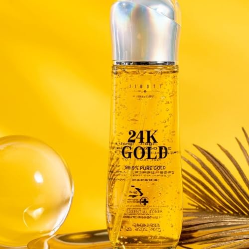 Signature 24K Gold Essential Skin Care 3 Set Toner, Emulsion, Cream Set (24K Gold)-VivaGrace Women