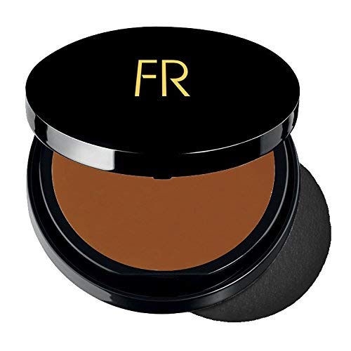 Cream To Powder Foundation by Flori Roberts, Full Coverage for Women of Color or Deeper Skin Tones, Long Lasting Makeup, Matte Finish, Covers Uneven Complexion and Hides Imperfections, 0.30 oz-VivaGrace Women