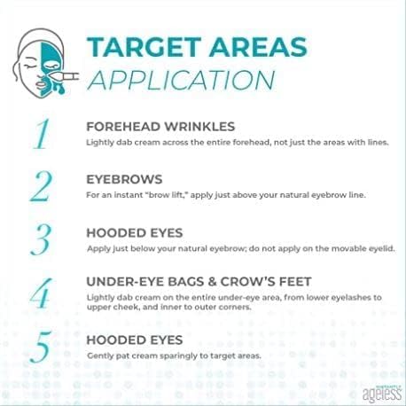 Instantly Ageless Facelift in A Box - Instant Eye Bag Remover Puffiness -1 Box of 25 Vials - Instant Under Eye Bags Remover - Wrinkle Tightener - Instant Wrinkle Remover for Face Instant Lift-VivaGrace Women