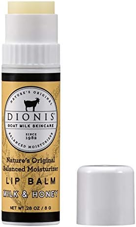 Dionis Goat Milk Milk and Honey Scent Lip Balm 0.28 oz. 1 pk - Case of: 6; Each Pack Qty: 1-VivaGrace Women