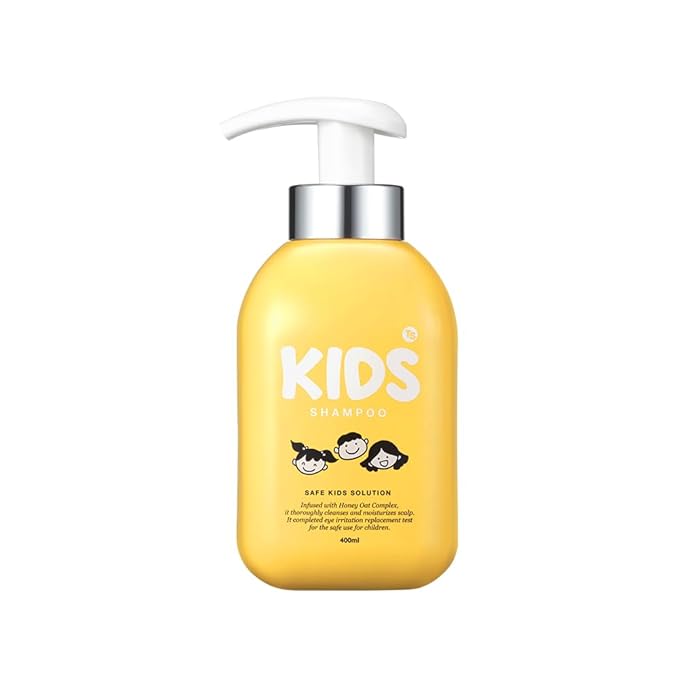 TS Kids Shampoo For Itchy, Dandruff Scalp Kids | Treatment for kids | Free Sulfate, Parabens, Silicones, Allergen (14.1 fl oz, 400ml)-VivaGrace Women
