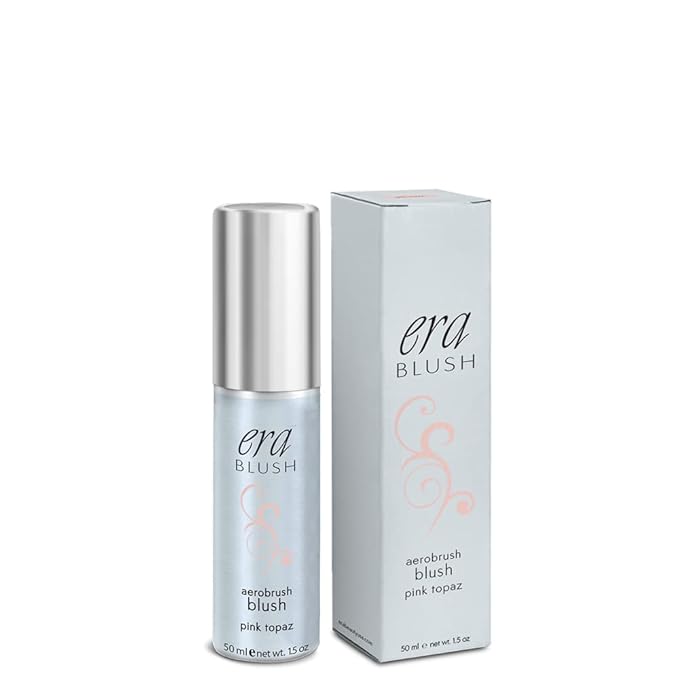 ERA Beauty spray makeup, BLUSH - Pink Topaz, 1.5 ounce, professional spray on cosmetics by Era Beauty-VivaGrace Women