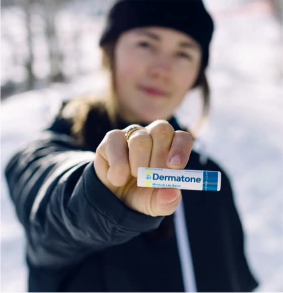 Dermatone Mineral Lip Balm SPF 30 | Moisturizing, Reef Safe, Oxybenzone Free | Broad Spectrum Sunburn Protection | Zinc Oxide Lip Sunscreen | Lip Balm with Sunscreen SPF 30 | 0.15 oz (2-Pack)-VivaGrace Women