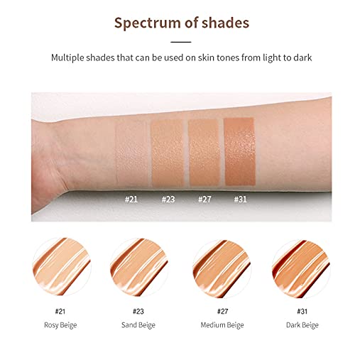 MIZON Snail Repair Blemish Balm, Multifunctional BB Cream with Snail Mucus Filtrate, Skin Care and Makeup Coverage, Strenghtens Skin Elasticity, Improves Fine Wrinkles, Korean Skincare (#21)-VivaGrace Women