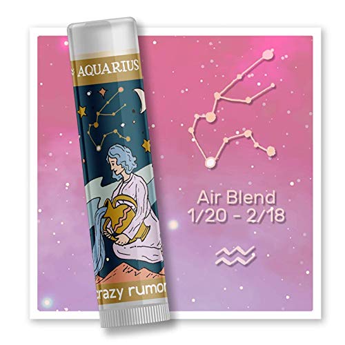 Crazy Rumors Lip balm Aquarius Zodiac-VivaGrace Women