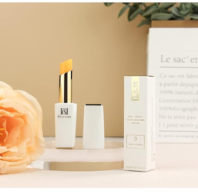 Lip Balm Hydrating Lip Conditioner Soothing Moisturize Lip Care Lip Butter 0.12 OZ Orange-VivaGrace Women