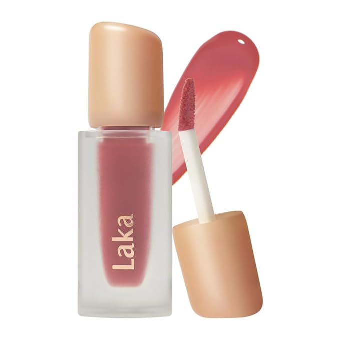 Laka Fruity Glam Lip Tint Duo #103 Humming, #121 Ash Nut-VivaGrace Women