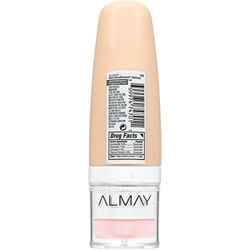 Almay Best Blend Forever Foundation, Porcelain, 1 fl. oz., SPF 40 Broad Spectrum-VivaGrace Women