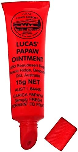 Lucas Papaw Ointment 15g Tube with lip applicator - TWIN Pack for value by Lucas Remedies-VivaGrace Women